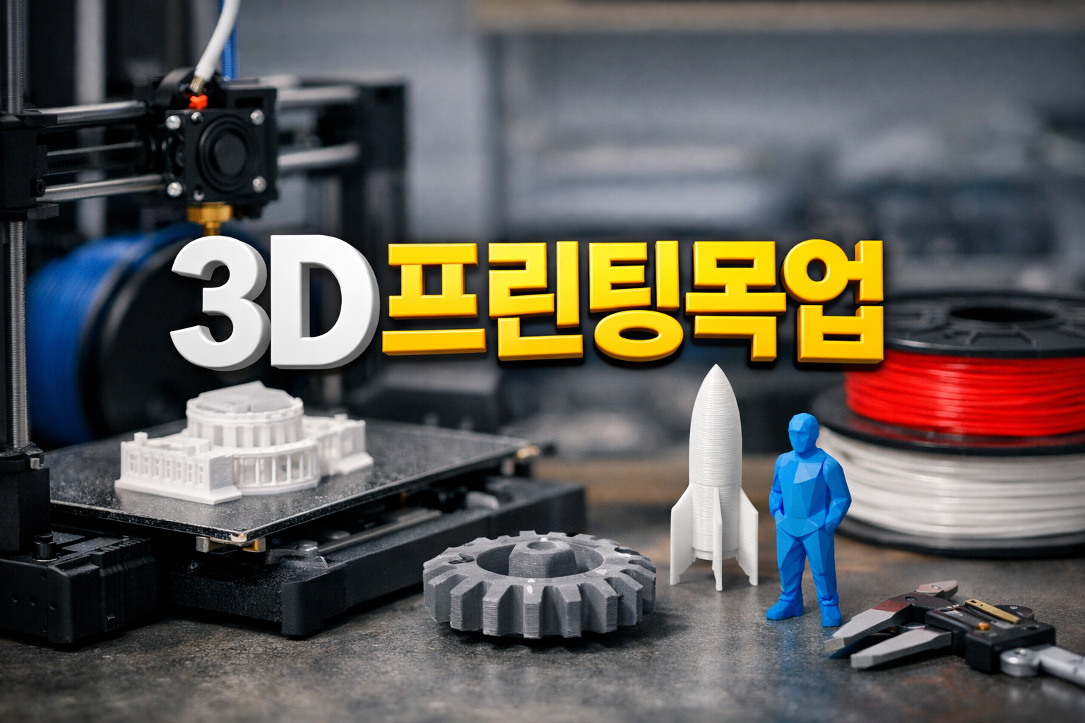 3D프린팅 디자인 목업